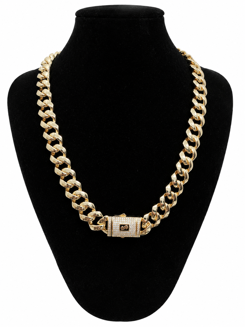 Set choker Premium 14K – Choker 18" + Guillo 8" (14 mm)