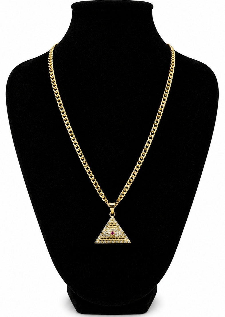 ✨ Cadena Ojo de la Providencia size 20 pulgadas