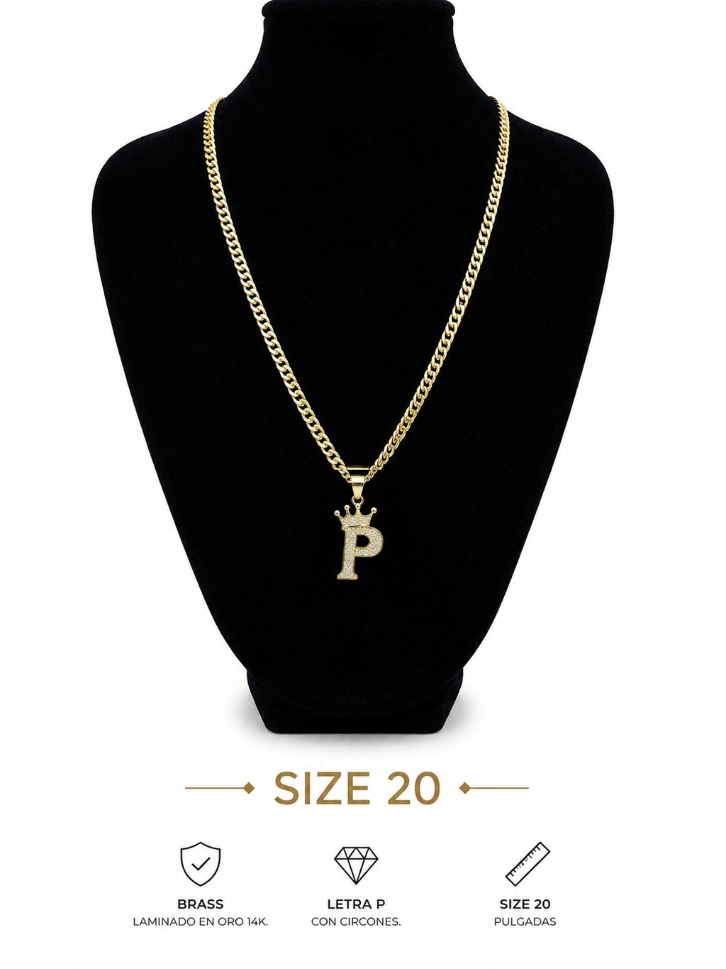 Cadena Inicial P -size  20"