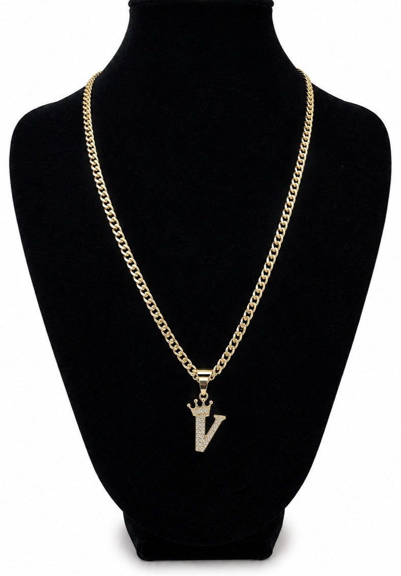 Cadena Inicial V size  20"