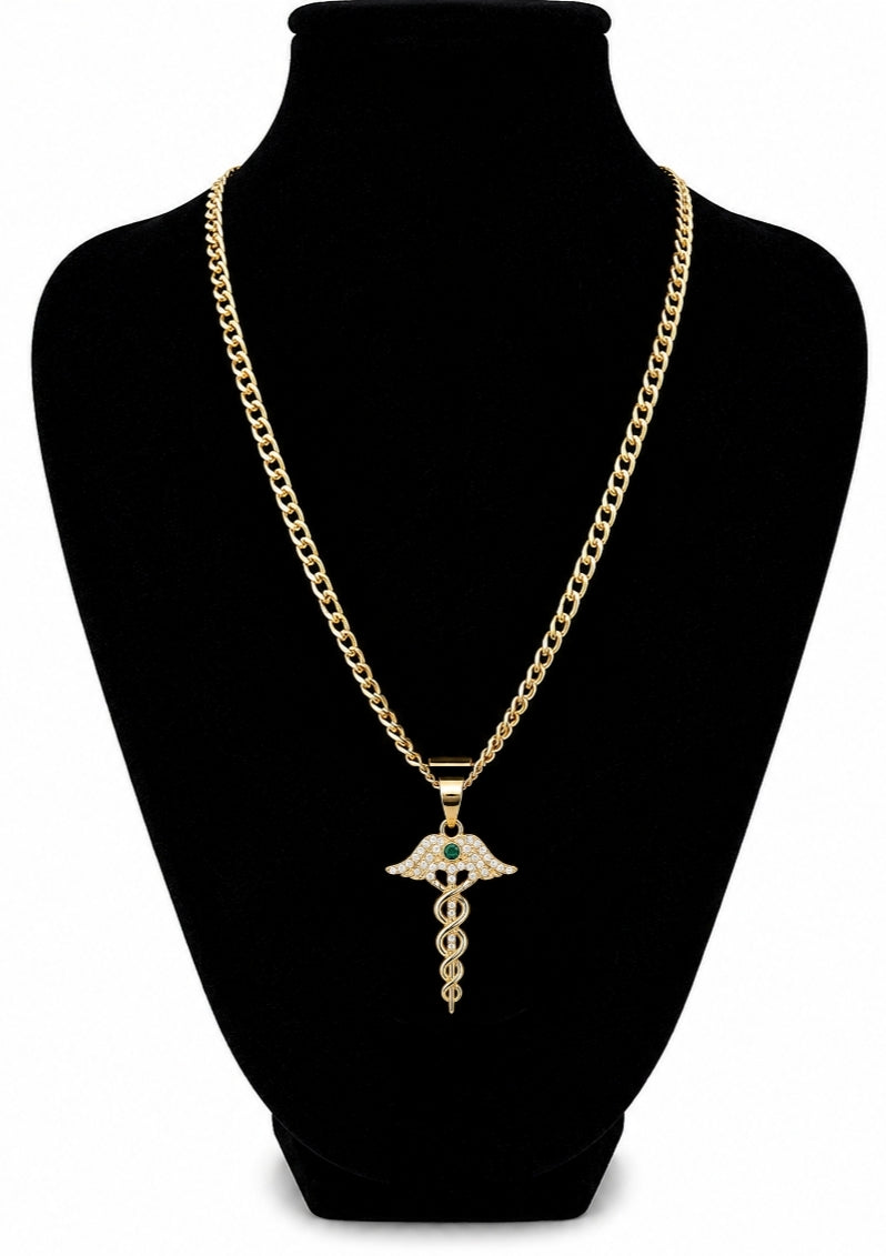 Cubana Caduceo de la Salud -size 20"